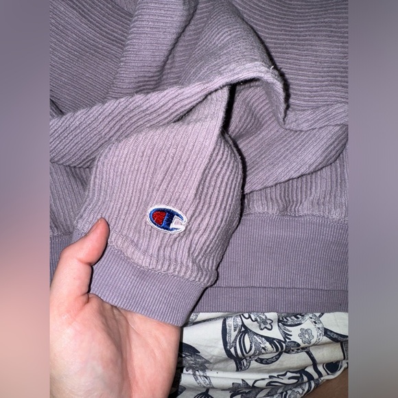 Champion Ribbed Hoodie - Picture 3 of 4